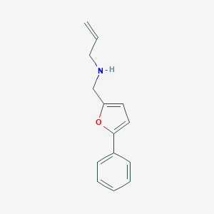 N-[(5-phenylfuran-2-yl)methyl]prop-2-en-1-amine
