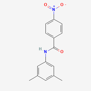 molecular formula C15H14N2O3 B4997589 N-(3,5-dimethylphenyl)-4-nitrobenzamide 