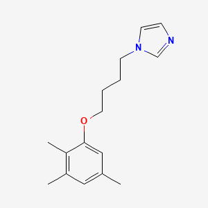 molecular formula C16H22N2O B4997594 1-[4-(2,3,5-Trimethylphenoxy)butyl]imidazole 