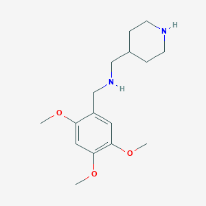 1-(piperidin-4-yl)-N-(2,4,5-trimethoxybenzyl)methanamine