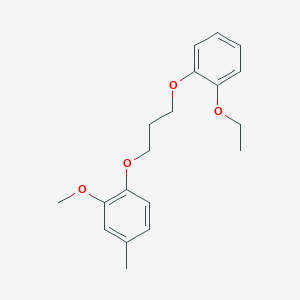 1-[3-(2-ethoxyphenoxy)propoxy]-2-methoxy-4-methylbenzene