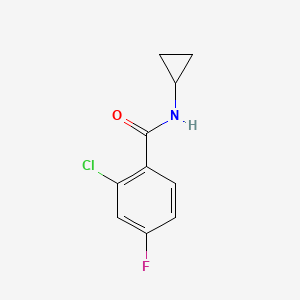 2-chloro-N-cyclopropyl-4-fluorobenzamide