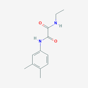 N-(3,4-dimethylphenyl)-N'-ethylethanediamide