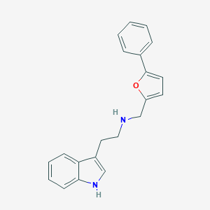 2-(1H-indol-3-yl)-N-[(5-phenylfuran-2-yl)methyl]ethanamine