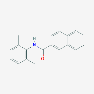molecular formula C19H17NO B499891 N-(2,6-dimethylphenyl)-2-naphthamide 