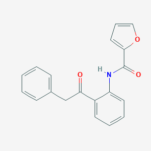 N-[2-(2-phenylacetyl)phenyl]-2-furamide