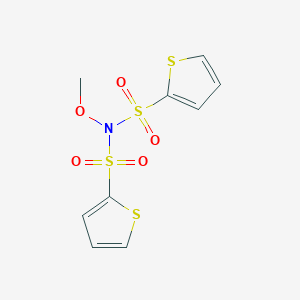 N-methoxy-N-(2-thienylsulfonyl)-2-thiophenesulfonamide