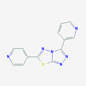 3-(3-Pyridinyl)-6-(4-pyridinyl)[1,2,4]triazolo[3,4-b][1,3,4]thiadiazole
