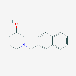 molecular formula C16H19NO B5000877 1-(2-naphthylmethyl)-3-piperidinol 