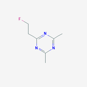 B050012 2-(2-Fluoroethyl)-4,6-dimethyl-1,3,5-triazine CAS No. 113768-74-4