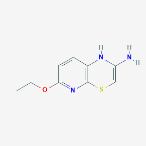 B050014 6-ethoxy-1H-pyrido[2,3-b][1,4]thiazin-2-amine CAS No. 116966-36-0