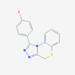 1-(4-fluorophenyl)-4H-[1,2,4]triazolo[3,4-c][1,4]benzothiazine