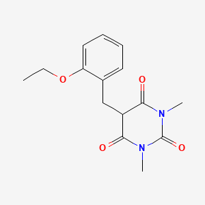 5-[(2-Ethoxyphenyl)methyl]-1,3-dimethyl-1,3-diazinane-2,4,6-trione