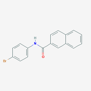 molecular formula C17H12BrNO B500178 N-(4-bromophenyl)-2-naphthamide 