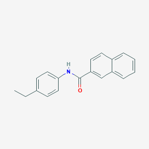 molecular formula C19H17NO B500181 N-(4-ethylphenyl)-2-naphthamide 