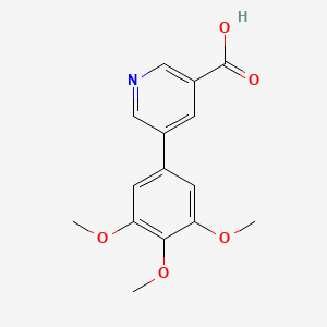 5-(3,4,5-trimethoxyphenyl)nicotinic acid