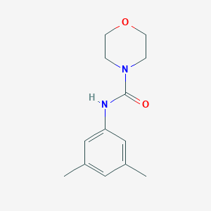 molecular formula C13H18N2O2 B500195 N-(3,5-dimethylphenyl)-4-morpholinecarboxamide 