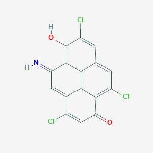 molecular formula C16H6Cl3NO2 B5001981 3,7,10-Trichloro-6-hydroxy-5-iminopyren-1-one 