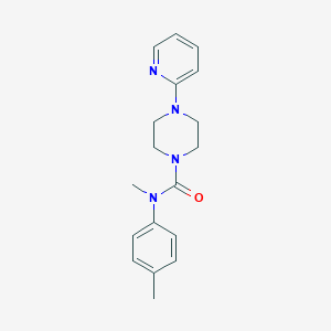 N-methyl-N-(4-methylphenyl)-4-(pyridin-2-yl)piperazine-1-carboxamide