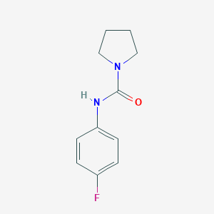 N-(4-fluorophenyl)pyrrolidine-1-carboxamide