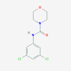 molecular formula C11H12Cl2N2O2 B500224 N-(3,5-dichlorophenyl)morpholine-4-carboxamide CAS No. 349118-70-3