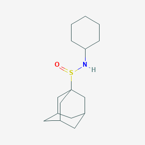 N-cyclohexyl-1-adamantanesulfinamide