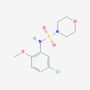 N-(5-chloro-2-methoxyphenyl)-4-morpholinesulfonamide