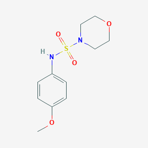 molecular formula C11H16N2O4S B500239 N-(4-methoxyphenyl)morpholine-4-sulfonamide CAS No. 90470-86-3