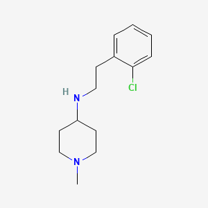 N-[2-(2-chlorophenyl)ethyl]-1-methyl-4-piperidinamine