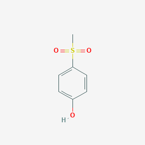 molecular formula C7H8O3S B050025 4-(甲基磺酰基)苯酚 CAS No. 14763-60-1