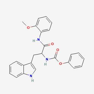 N-(2-methoxyphenyl)-N-(phenoxycarbonyl)tryptophanamide