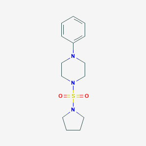 1-Phenyl-4-(1-pyrrolidinylsulfonyl)piperazine