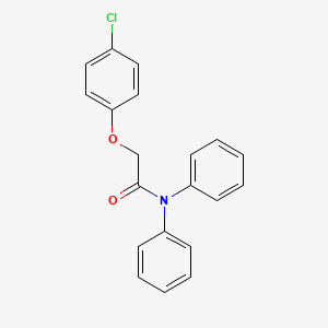 2-(4-chlorophenoxy)-N,N-diphenylacetamide