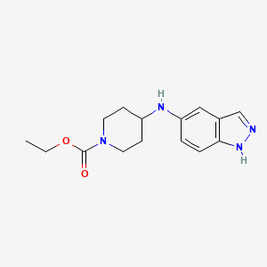 ethyl 4-(1H-indazol-5-ylamino)-1-piperidinecarboxylate