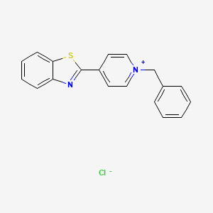 4-(1,3-benzothiazol-2-yl)-1-benzylpyridinium chloride