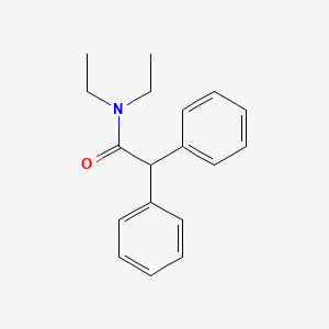 molecular formula C18H21NO B5003224 N,N-diethyl-2,2-diphenylacetamide CAS No. 3004-58-8