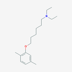 6-(2,5-dimethylphenoxy)-N,N-diethyl-1-hexanamine