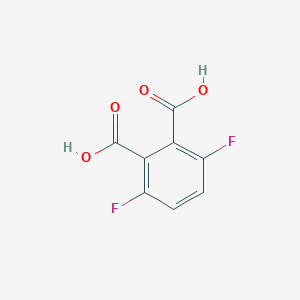 molecular formula C8H4F2O4 B050033 3,6-Difluorophthalic acid CAS No. 651-97-8