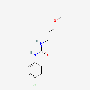 N-(4-chlorophenyl)-N'-(3-ethoxypropyl)urea