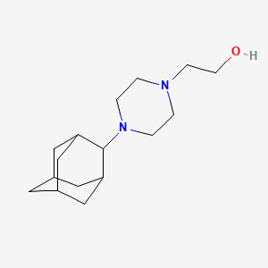 2-[4-(2-adamantyl)piperazin-1-yl]ethanol