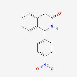 1-(4-nitrophenyl)-1,4-dihydro-3(2H)-isoquinolinone