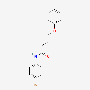 molecular formula C16H16BrNO2 B5003699 N-(4-bromophenyl)-4-phenoxybutanamide 