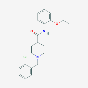 1-(2-chlorobenzyl)-N-(2-ethoxyphenyl)-4-piperidinecarboxamide