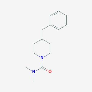 4-benzyl-N,N-dimethyl-1-piperidinecarboxamide