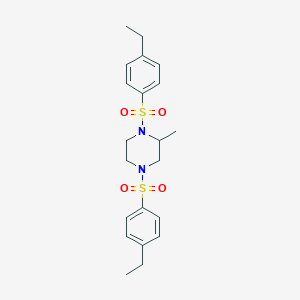 1,4-Bis[(4-ethylphenyl)sulfonyl]-2-methylpiperazine