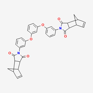 molecular formula C36H28N2O6 B5004031 4,4'-[1,3-phenylenebis(oxy-3,1-phenylene)]bis(4-azatricyclo[5.2.1.0~2,6~]dec-8-ene-3,5-dione) 