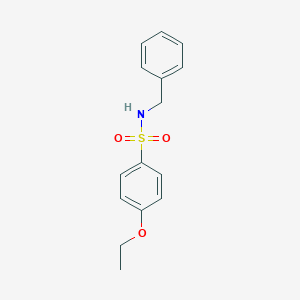 molecular formula C15H17NO3S B500405 N-benzyl-4-ethoxybenzenesulfonamide CAS No. 122134-57-0