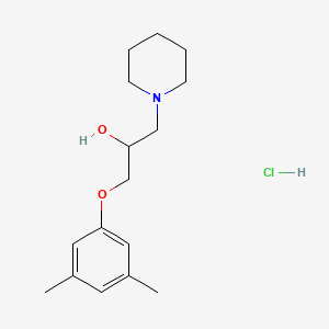 1-(3,5-dimethylphenoxy)-3-(1-piperidinyl)-2-propanol hydrochloride