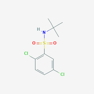 molecular formula C10H13Cl2NO2S B500414 N-tert-butyl-2,5-dichlorobenzenesulfonamide CAS No. 91950-68-4
