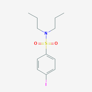 molecular formula C12H18INO2S B500415 4-iodo-N,N-dipropylbenzenesulfonamide CAS No. 426224-26-2